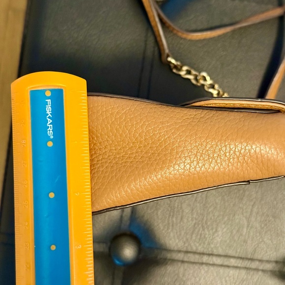 Michael Kors Brown and Gold Crossbody Bag - Picture 15 of 16